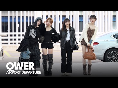 QWER, 첫 월드투어 뉴욕으로 출발 | QWER Airport Departure