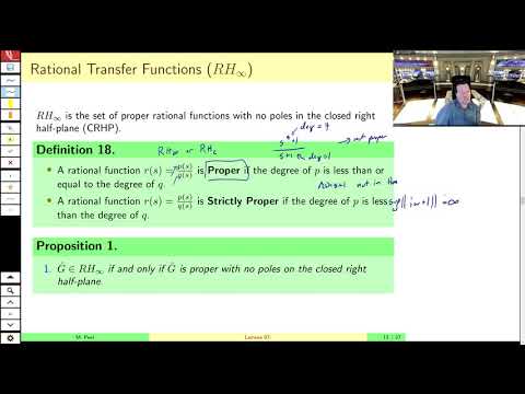 MAE509 (LMIs in Control): Lecture 7, part C - The KYP Lemma