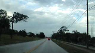 preview picture of video 'KEYSTONE ROAD between East Lake Road & US 19 in North Pinellas County, FL, USA - dash cam'