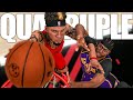 NBA 2K24 MyCAREER - QUADRUPLE DOUBLE! CONTACT DUNK ON ANTHONY DAVIS!
