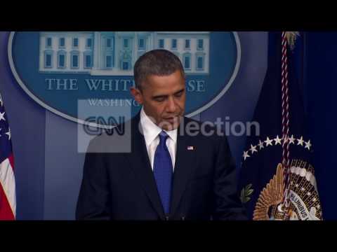 OBAMA FISCAL CLIFF PRSR WALKOUT