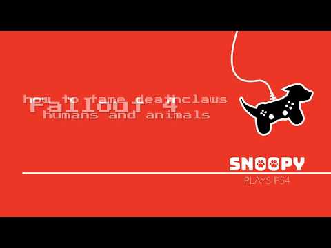 Fallout 4 How to Tame Deathclaws Humans and Animals