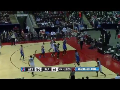 Raptors 905 Highlights: Bruno's Three Ball - January 16, 2016