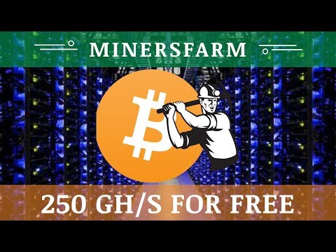 Minersfarm.com отзывы 2019, mmgp, обзор, Bitcoin Cloud Mining, get Free 250 Gh/s