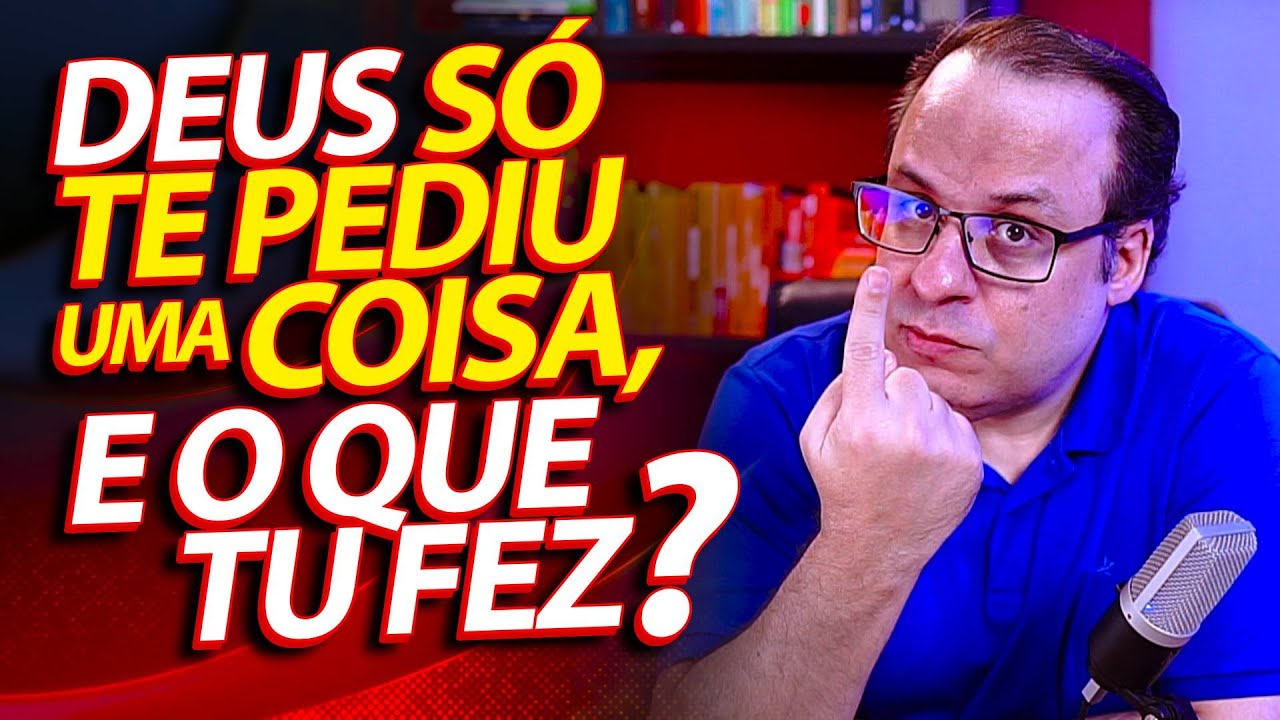 Deus só te pediu uma coisa, e o que tu fez? (Pregação em I Reis 13 - Felipe Seabra)