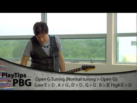 Guitar Playing Tips: Tip No. 12 - Open Tunings - Lance Keltner - Premier Builders Guild