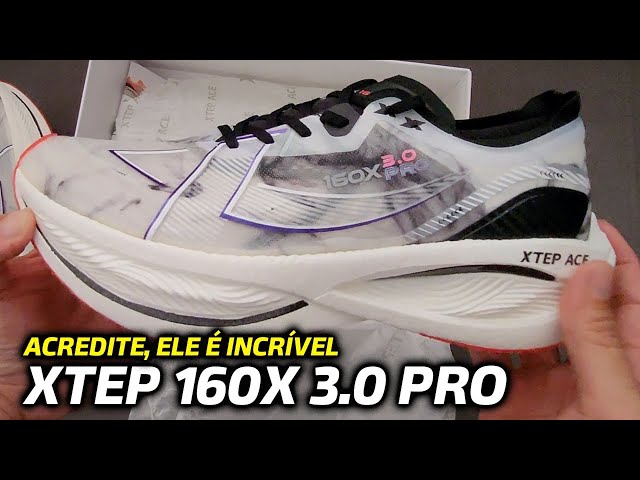 ACREDITE, esse super-tênis É INCRÍVEL | XTEP 160x 3.0 pro | review