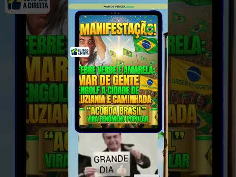 🚨 MULTIDÃO RECEBE NIKOLAS FERREIRA EM LUZIÂNIA E CENA IMPRESSIONA 💥🇧🇷...