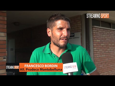 Prodeco Montebelluna - Clodiense 2 -2 Mister Bordin ai microfoni di Streamingsport