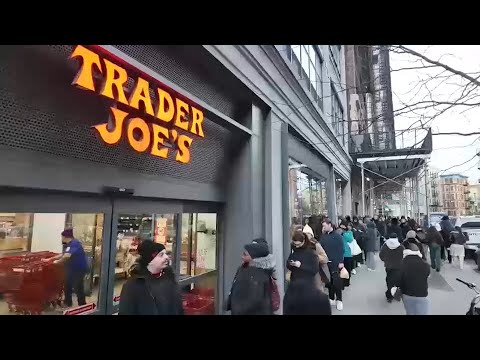 Stores across NYC left with empty shelves as people prepare to hunker down for weekend snowstorm