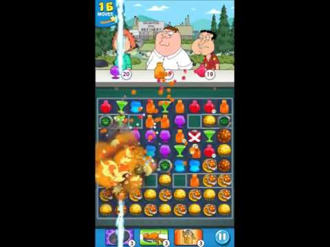 Family Guy Another Freakin Mobile Game Level 187 - NO BOOSTERS