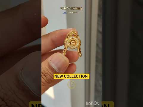Beautiful gold vanki ring 22karat Hallmarked. gold Vanki Ring designs. Jagdish Jewellers