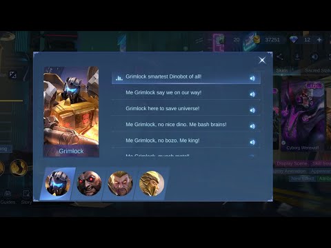 MOBILE LEGENDS BANG BANG/ALL DIALOGUE/ROGER