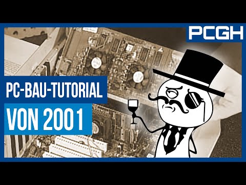 PC-Zusammenbau 2001: 20 Jahre altes Tutorial! (4K AI Upscaled)
