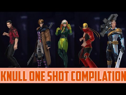 Knull World Boss Legend One Shot Compilation Marvel Future Fight #Mff #Histromorphic #Knull #oneshot