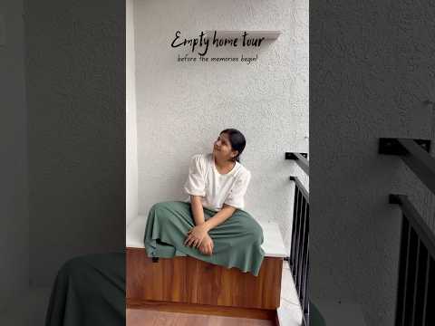 Before the memories begin✨ | Empty home tour | Namma Ooru Couple | Kriti & Ifthi #shorts