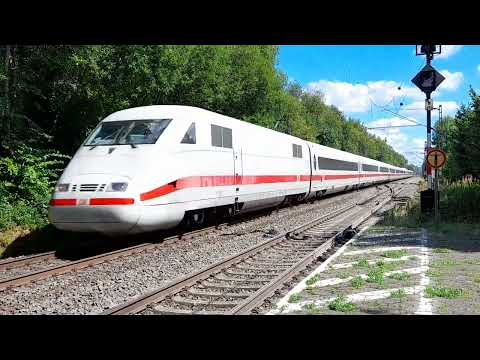 Zug Duchfahrt in Ostbevern 6.8.2022 (Trainspotting)