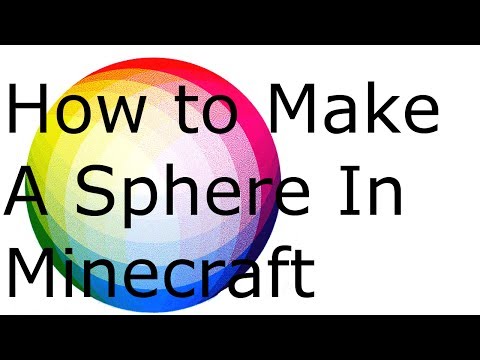 How To Build A Sphere/Dome In Minecraft!! NO...