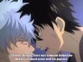 Gintoki and Hijikata watching "Pedoro" 