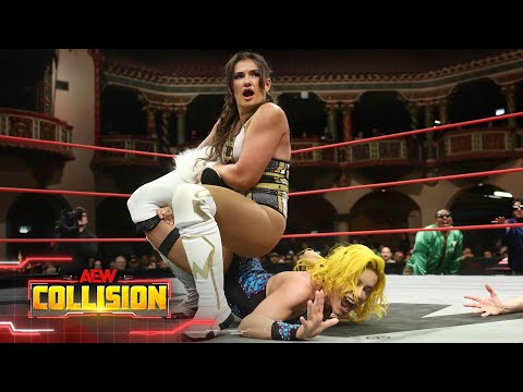 Alex Windsor gets her first AEW Collision victory interrupted by Athena | AEW Collision, 7/19/25