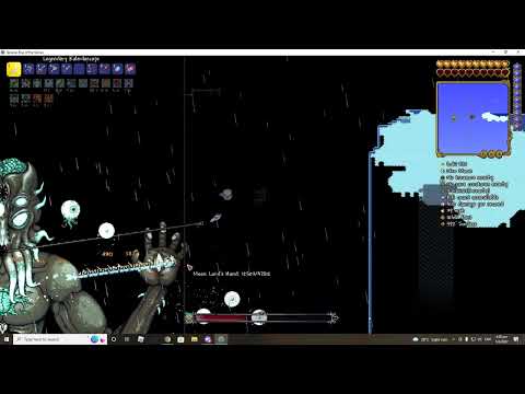 (TMODLOADER) Terraria - Beating Moon Lord On MASTER MODE!