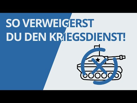 Kriegsdienstverweigerung – So geht’s!