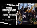 Pocono Mountain West Leaves NYC with a Huge Win Against Bronx Rival James Monroe Winning 75-73!