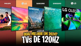 As 5 Melhores TVs de 120Hz de 2024! Guia Atualizado ✅