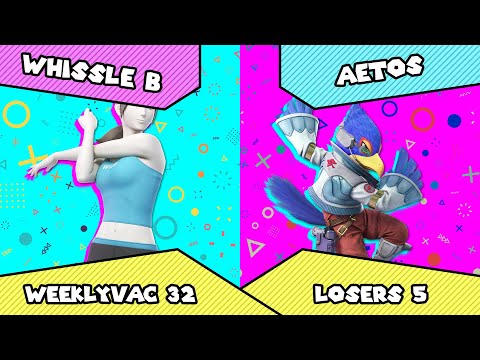 WeeklyVac 32 - SSBU - Whissle B (Wii Fit Trainer) vs Aetos (Falco)
