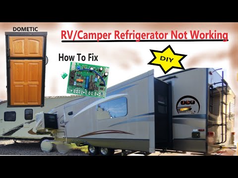 RV Refrigerator Not Cooling | How to Diagnose | Dometic Control Board Replacement