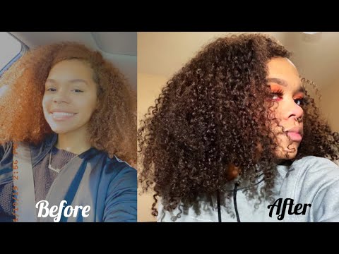 I Dyed My Hair From Ginger To Black | Adore...