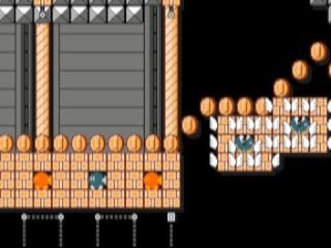 Moderne destruction pour Tyrex ⚡️ by Tchad ⚡️ SUPER MARIO MAKER Raw GAMEPLAY