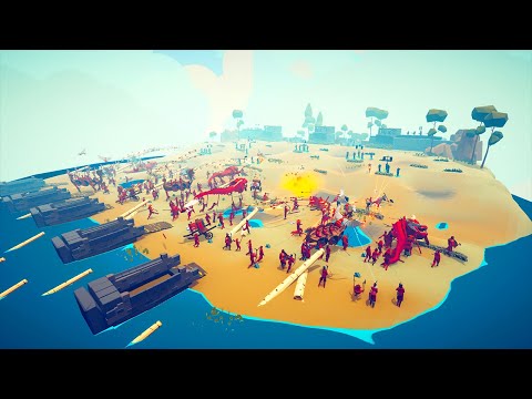 1944 GERMAN ARMY vs FACTIONS | Totally Accurate Battle Simulator TABS