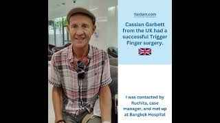 Chirurgie cu degetul de declanșare în Thailanda | Pacient din Marea Britanie
