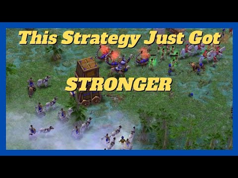 Hit Hard, Hit Early, Leave No Survivors | 1v1 Isis vs Zeus #aom #ageofempires