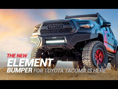 Go Rhino Element Bumper for 2016-2021 Toyota Tacoma