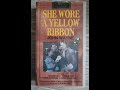 Original VHS Opening And Closing To She Wore A Yellow Ribbon UK VHS Tape
