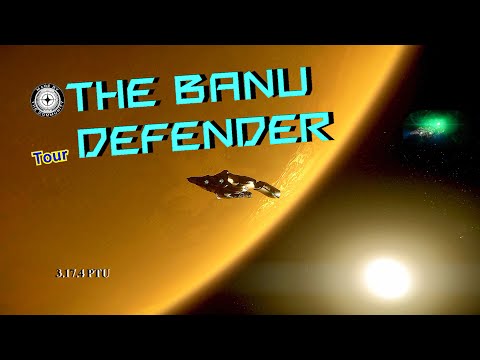 Star Citizen - Tour with the BANU DEFENDER - An Alien chip (3.17.4),4K