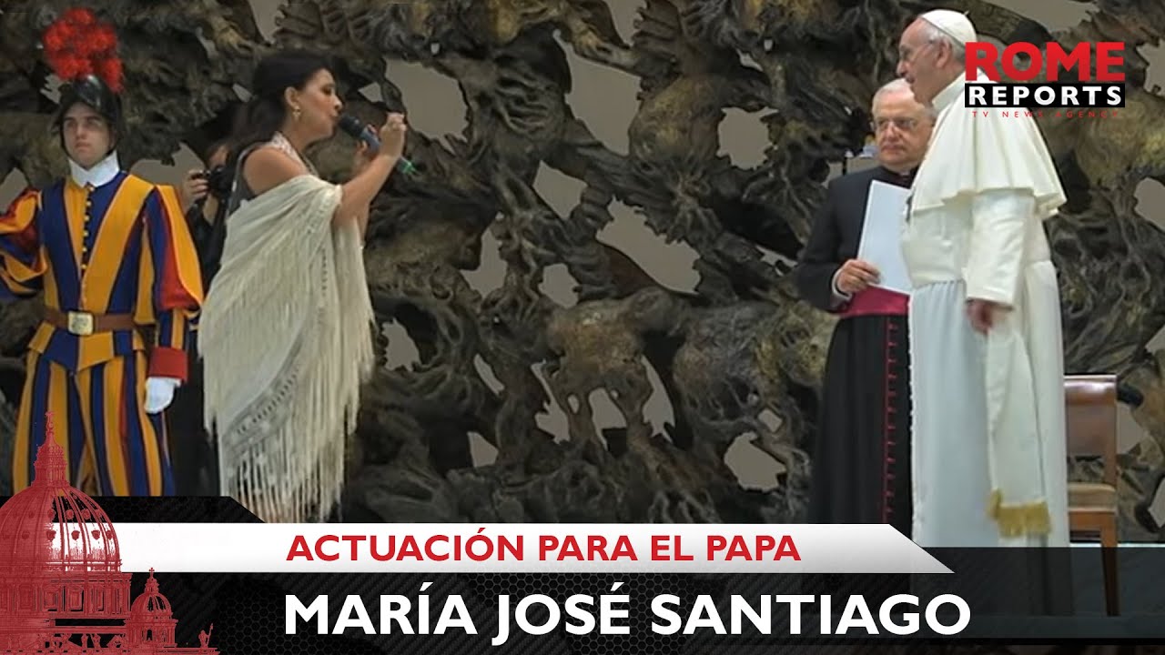 Cantante gitana sorprende al Papa Francisco con dos canciones flamencas