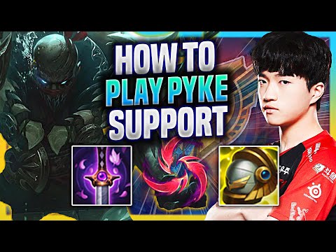 LEARN HOW TO PLAY PYKE SUPPORT LIKE A PRO! | T1 Keria Plays Pyke Support vs Rell!  Season 2023