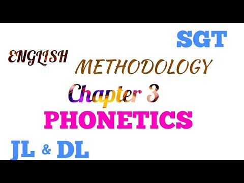 PHONETICS explained in telugu I SGT English Methodology Video