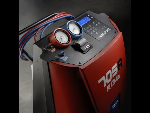 How to use TEXA 705R R134a in Renault Megane | Recharge station for vehicle air conditioning systems