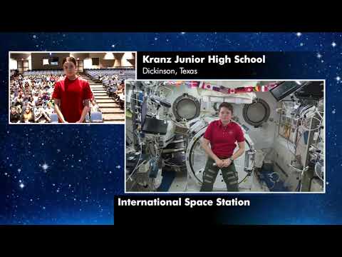 Expedition 58 Education Inflight with Kranz Jr High - January 8, 2019