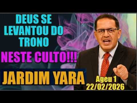 CCB:CULTO JARDIM YARA 22/02/2026 -ANCIÃOEUDES--DEUS SE LEVANTOU DO TRONO ESTE CULTO#ccb #hinosccb