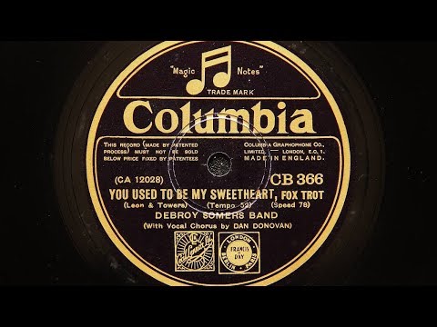 Debroy Somers Band – You Used to be My Sweetheart