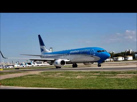 36 minutes of Plane Spotting at Aeroparque Jorge Newbery (5/4/21)