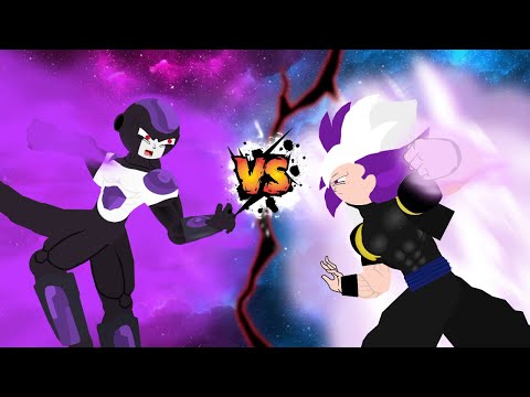 Goku, Vegeta and Gohan vs Black Frieza | Full Animation Movie | (Stick Nodes)