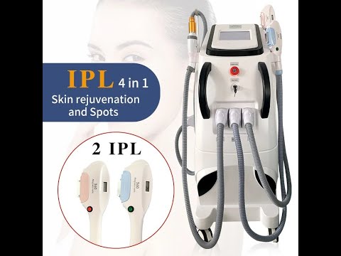 4 in 1 360 magneto optical hair removal pico laser RF rejuvenation Machine