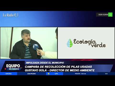 Campaña de recolección de pilas gastadas