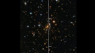 Sonification of a Hubble Deep Space Image